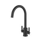 Clearwater Rococo Monobloc Mixer Tap Matt Black