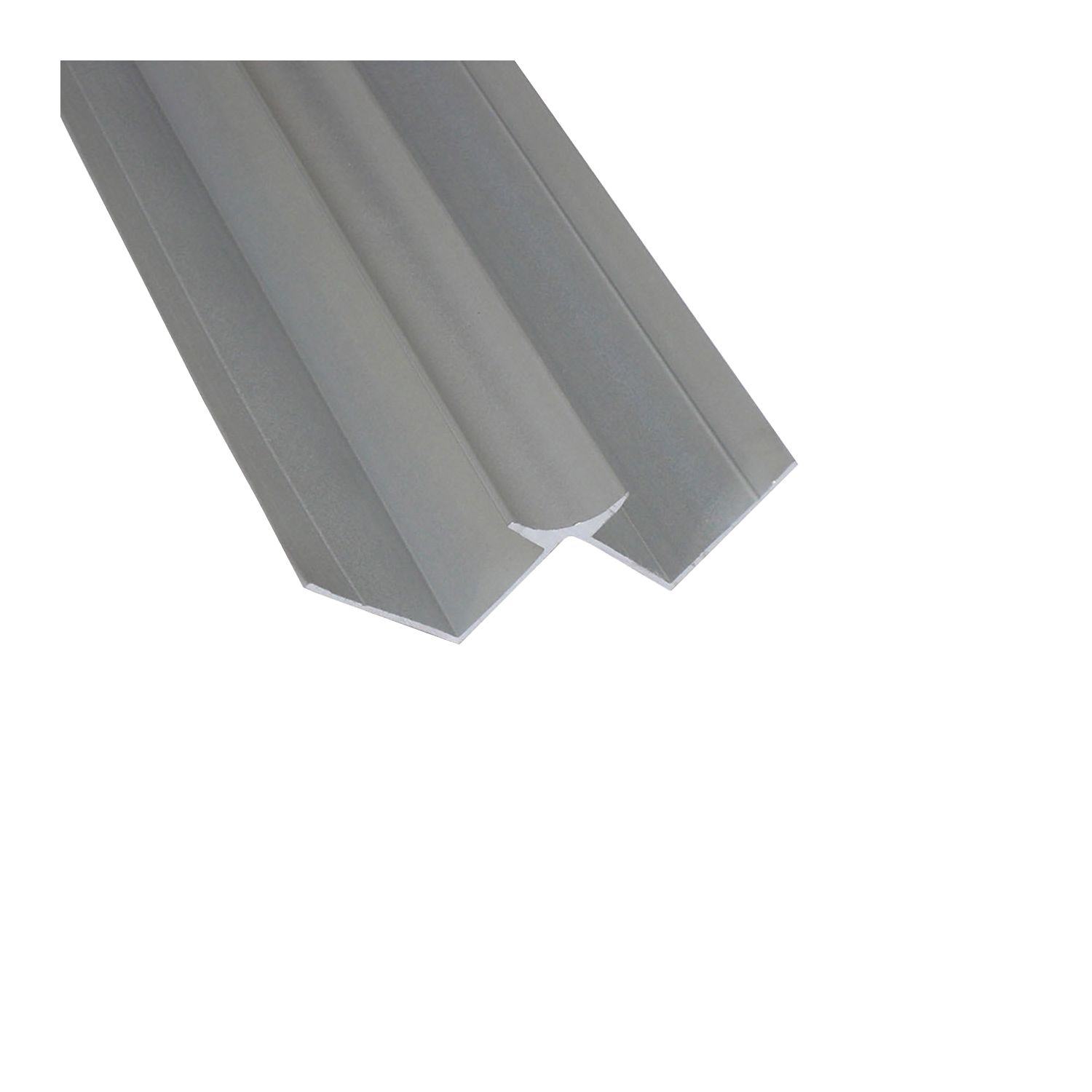 Splashwall Internal Corner Matt Silver 2420mm x 11mm (456GV)