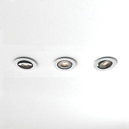 Calex SMD 220-240V 2700-6500K Adjustable Tilting Head  LED Smart Downlight With Variable White Light White 4.9W 345lm 3 Pack