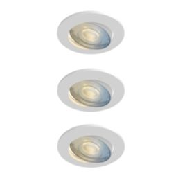 Calex SMD 220-240V 2700-6500K Adjustable Tilting Head  LED Smart Downlights White 4.9W 345lm 3 Pack