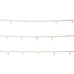 ExtendLite 100 LED Indoor & Outdoor Very Warm White String Christmas Light Chain