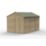 Forest Beckwood 8' x 11' 6" (Nominal) Apex Shiplap Timber Shed with Assembly