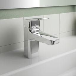 Ideal Standard Ceraplan Chrome 146mm Cloakroom Lever Mono Basin Mixer Tap  With Pop-Up Waste
