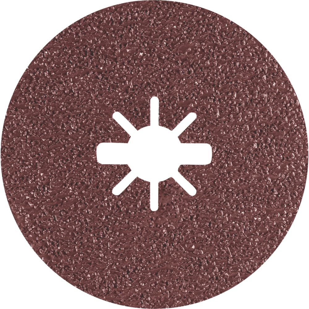 Bosch Expert XLock 36 Grit Metal Sanding Discs 5" 5 Pack Screwfix