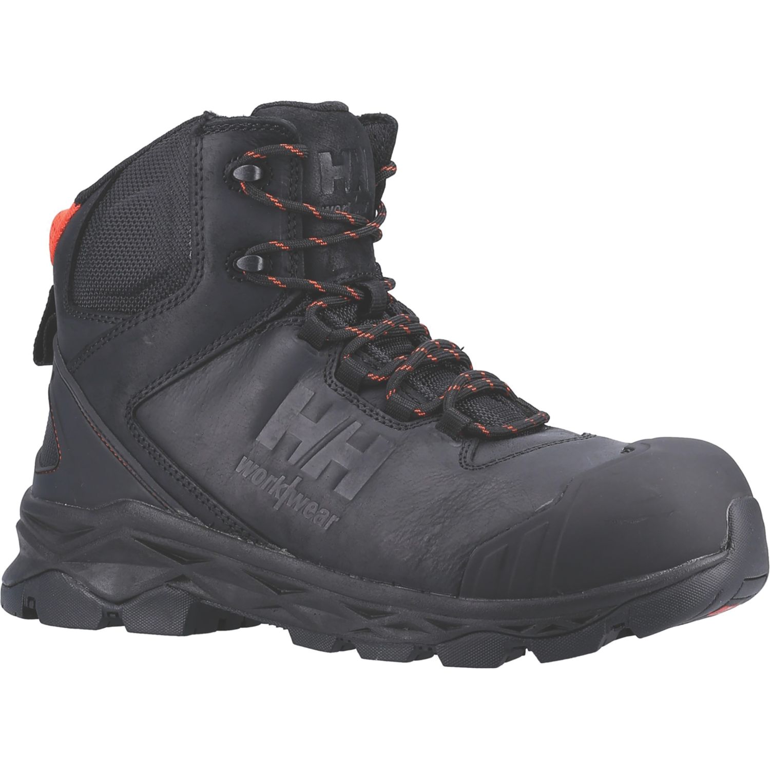 Helly Hansen Oxford Mid S3 Size 6.5 Black Water-Resistant Safety Boots (456RX)