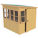 Shire  6' 6" x 6' (Nominal) Pent Shiplap T&G Timber Shed