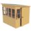 Shire  6' 6" x 6' (Nominal) Pent Shiplap T&G Timber Shed