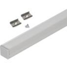 VEW Aluminium Smart Surface Mounted Profile Kit 1m