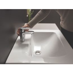 Hansgrohe Vernis Blend Chrome 126mm Cloakroom Lever Mono Basin Mixer Tap  With Pop-Up Waste