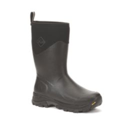 Muck Boots Arctic Ice Mid Size 8  Black Non Safety Wellies