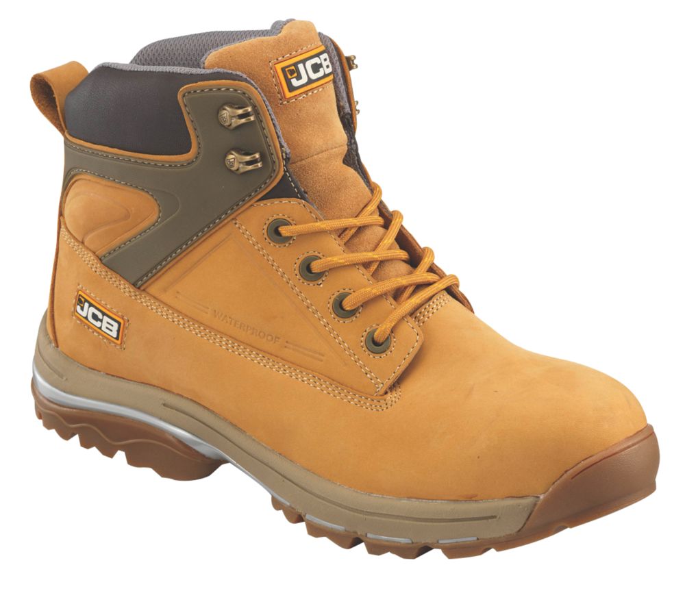 JCB 4CX Safety Hiker Boots - Honey | JCB Safety Boots | ITS.co.uk - View #10