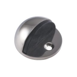 Eclipse Oval Door Stop 45 x 23mm Polished Stainless Steel