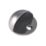 Eclipse Oval Door Stop 45 x 23mm Polished Stainless Steel