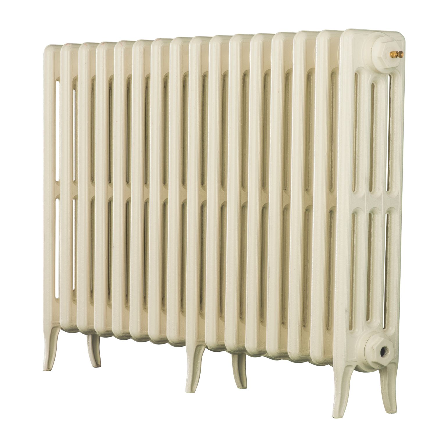 Arroll 660mm x 874mm 3726BTU Cream Cast Iron 4 Column Radiator (4573F)