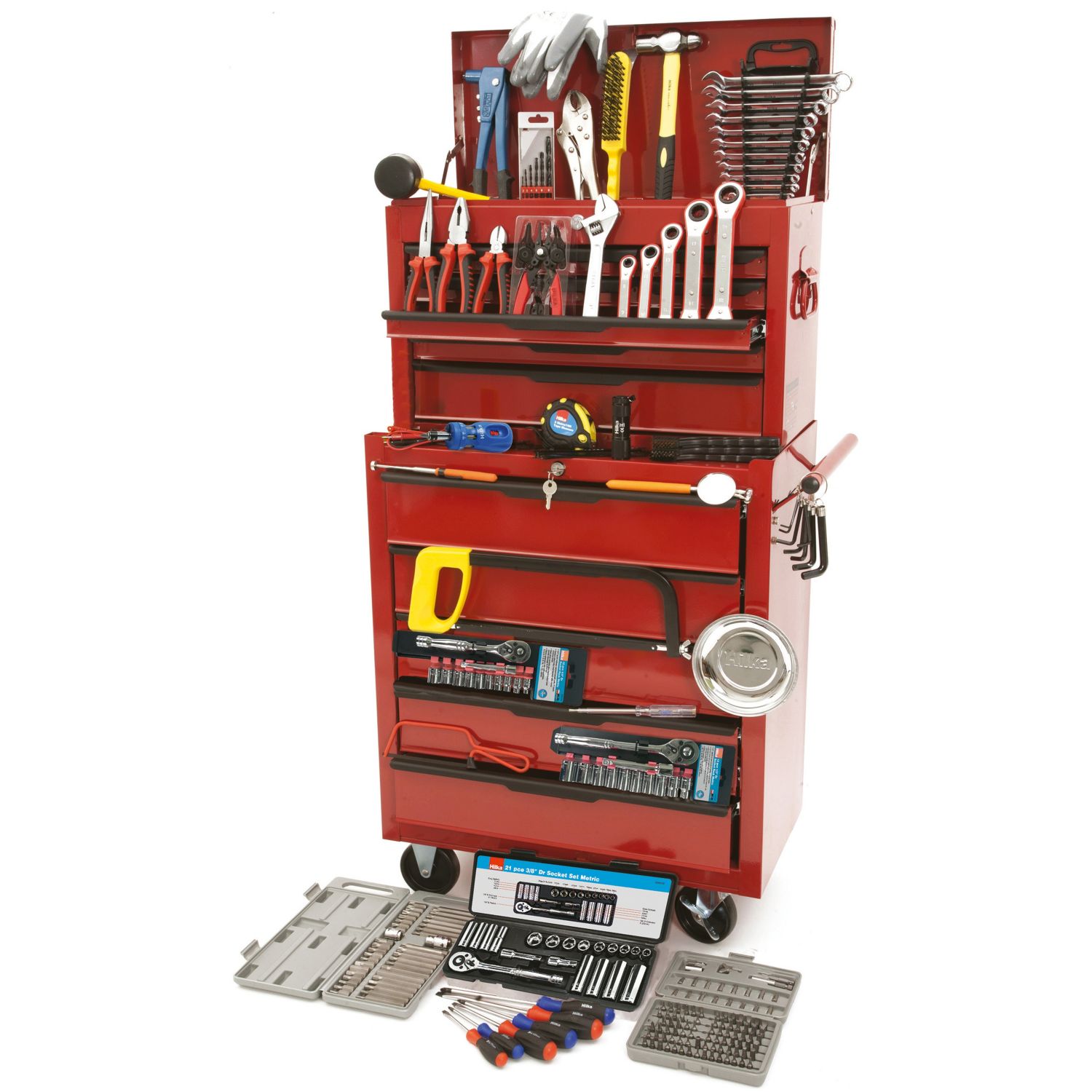 Hilka Pro-Craft Professional Mechanics Tool Kit 270 Pieces (45749)