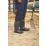Site Trench Size 7  Black Steel Toe Cap Safety Wellies