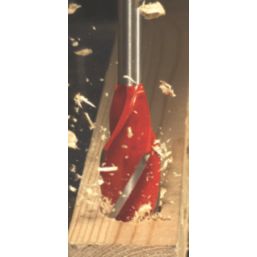 Armeg Wood Beaver Hex Shank 4-Flute Auger Wood Drill Bit 16mm x 165mm