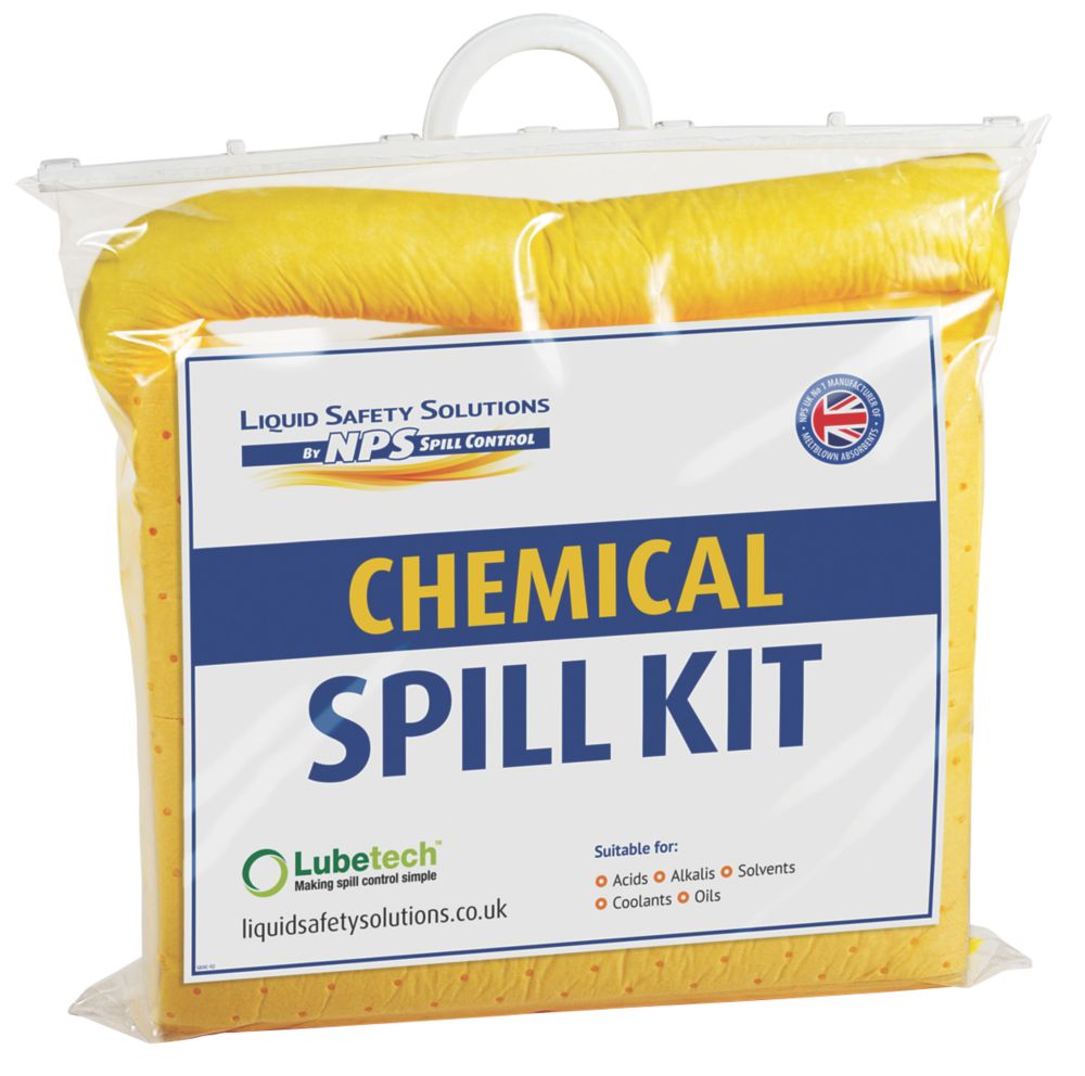 Lubetech 30Ltr Chemical Spill Kit Screwfix