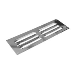 Xpelair Gas Louvre Vent Stainless Steel 189mm x 50mm