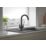Bristan Acorn Mono Sink Mixer Tap Black