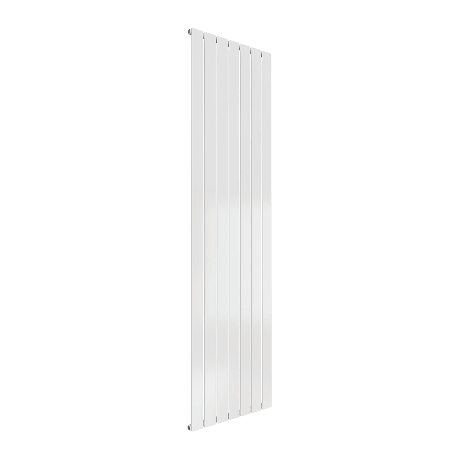 Reina Flat Single 1800mm x 514mm 3547BTU White Vertical Designer Radiator (457EE)
