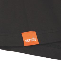 Scruffs Eco Worker Pocket Short Sleeve T-Shirt Black Small 36-38" Chest