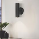 Eglo Portillo Up & Down Wall Light Black