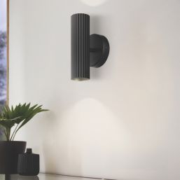 Eglo Portillo Up & Down Wall Light Black