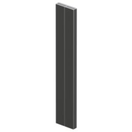 Acova Kolone 1300W Electric Aluminium Vertical Radiator 1805mm x 327mm Anthracite 4436BTU
