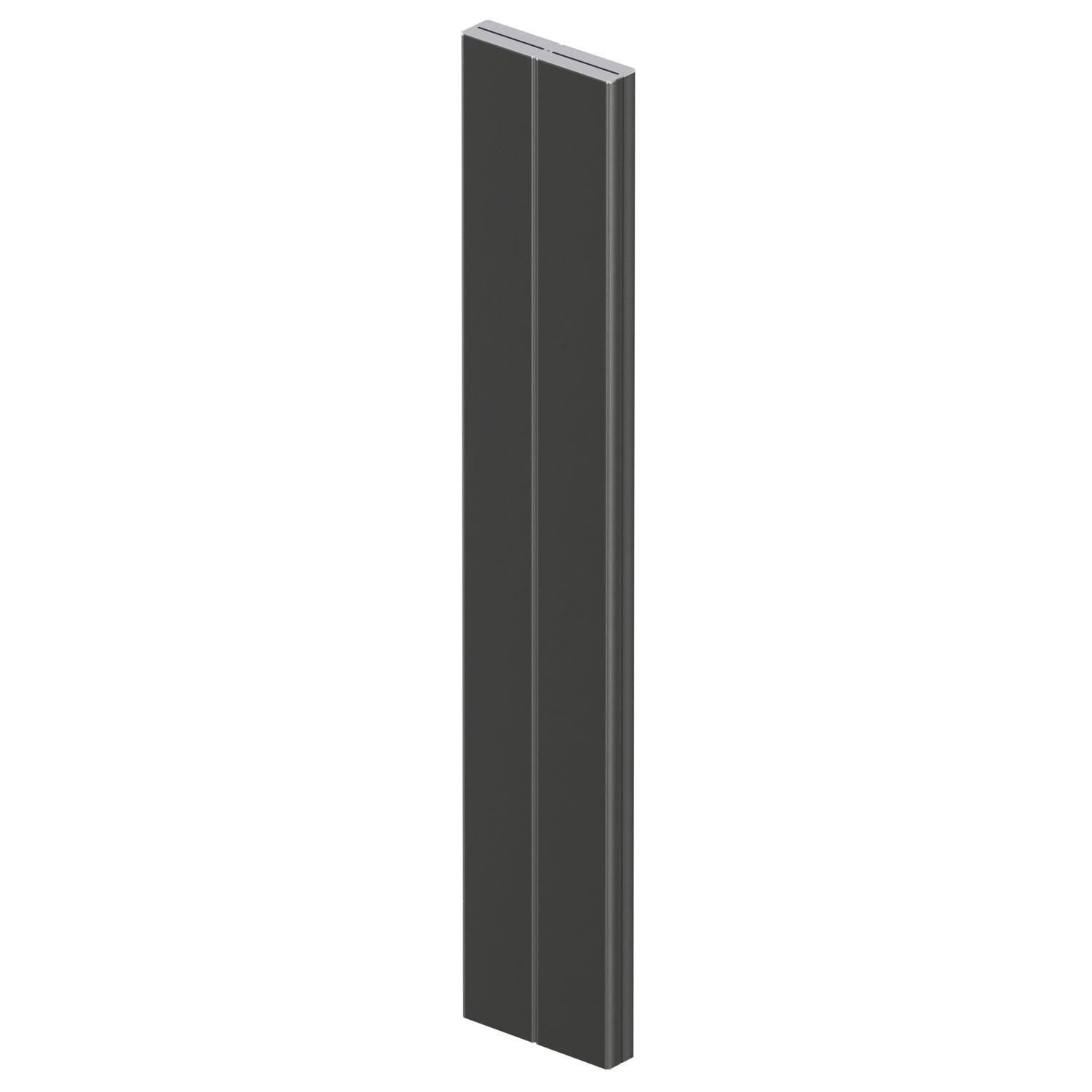 Acova Kolone 1300W Electric Aluminium Vertical Radiator 1805mm x 327mm Anthracite 4436BTU (457GA)