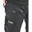 Apache ATS 3D Stretch Work Trousers Black / Grey 36" W 31" L