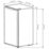 Cooke & Lewis  Freestanding Fridge White 472mm