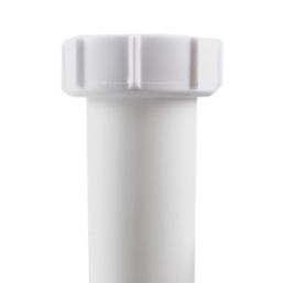 Flomasta Telescopic P Trap White 40mm