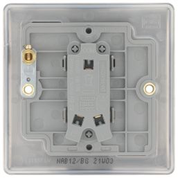 British General Nexus Metal 20A 16AX 1-Gang 2-Way Light Switch  Antique Brass