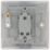 British General Nexus Metal 20A 16AX 1-Gang 2-Way Light Switch  Antique Brass