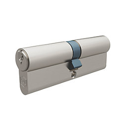 Smith & Locke 6-Pin Euro Double Cylinder Lock 45-45 (90mm) Silver 2 Pack