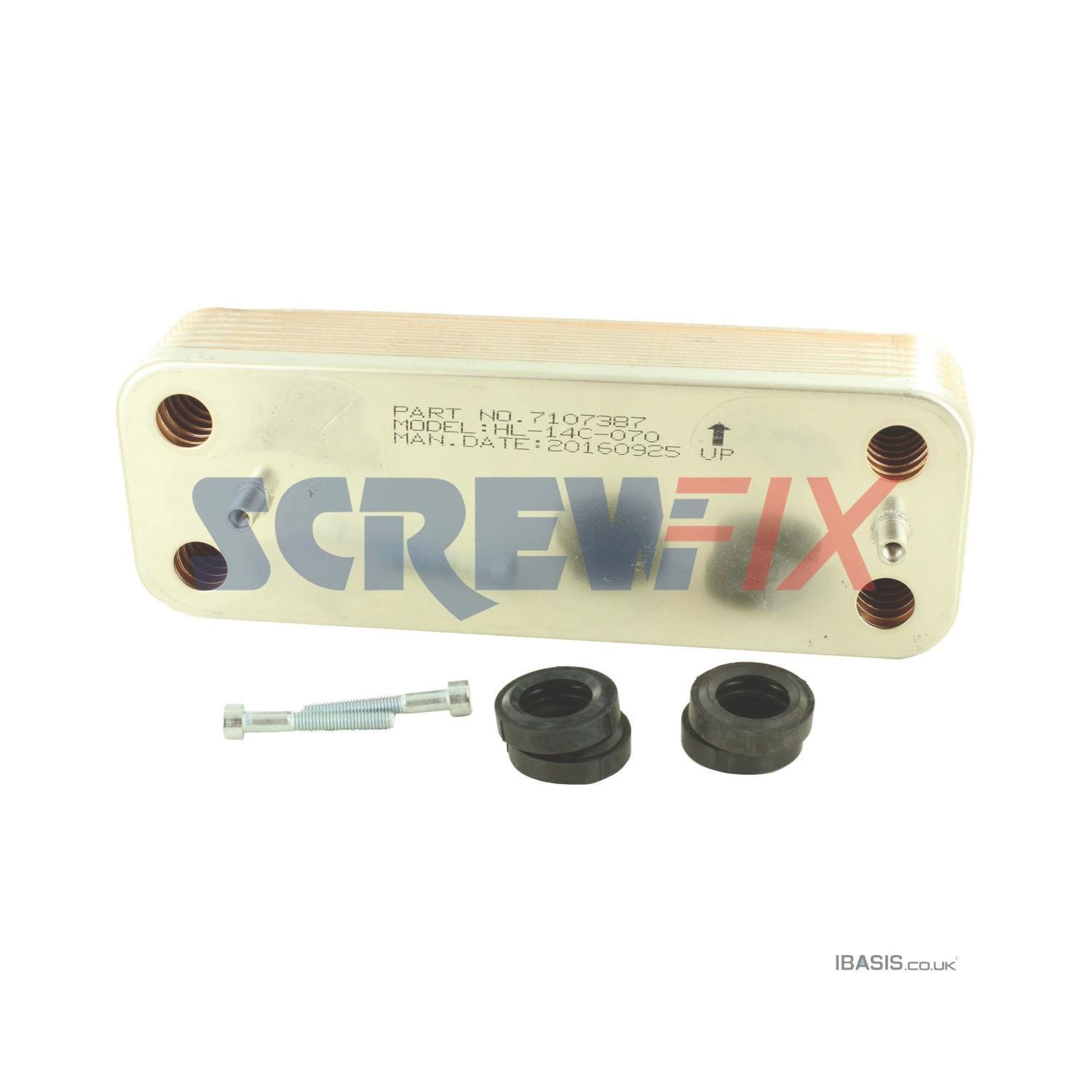 Ideal Heating 179124 59200812 40Kw Plate Heat Exchanger Kit (457TH)