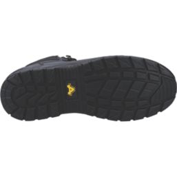 Amblers 258 Size 7  Black Water-Resistant Steel Toe Cap Safety Boots