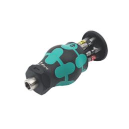 Wera Kraftform Kompakt Stubby Magazine 2 Interchangeable Screwdriver Set 6 Pieces