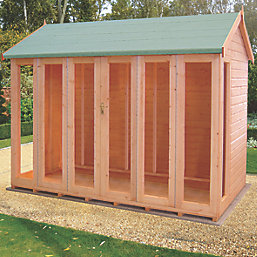 Shire Blenhiem 10' x 8' (Nominal) Apex Shiplap T&G Timber Summerhouse