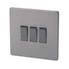 LAP  10AX 1-Gang 2-Way Light Switch  Slate-Effect