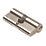 Union 6-Pin Euro Cylinder Lock 35-50 (85mm) Satin Nickel