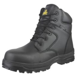 Amblers FS006C Metal Free Safety Boots Black Size 6 - Screwfix