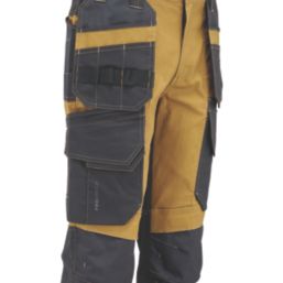 DEWALT Pro Ultra Work Trousers Clay / Grey 30" W 31" L