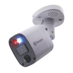 Swann SWPRO-4KMQB-EU White Wired 4K Indoor & Outdoor Bullet Add-On DVR Camera