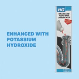 HG   Drain & Plug Hair Unblocker 450ml