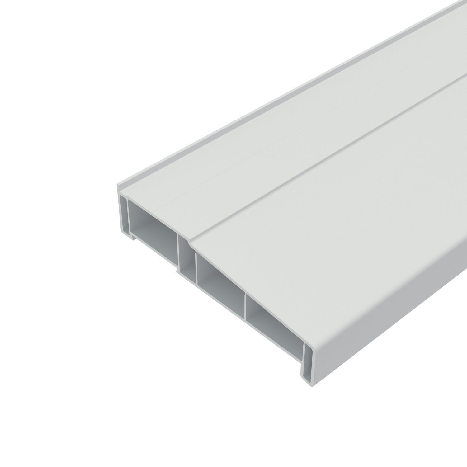 Crystal uPVC Window Sill White 1000mm x 150mm (458GL)