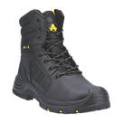 Amblers AS350C Metal Free  Safety Boots Black Size 6