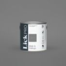 LickPro  2.5Ltr Grey 15 Eggshell Emulsion  Paint