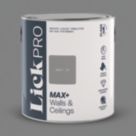 LickPro Max+ 2.5Ltr Grey 15 Eggshell Emulsion  Paint